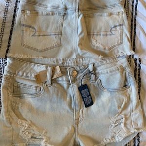 American eagle jean shorts